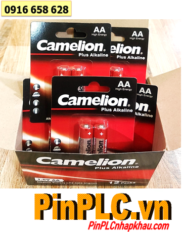 COMBO mua 01Hộp 12vỉ (24viên) Pin AA 1.5v Alkaline Camelion Plus LR6-AM3 Mignon _Giá chỉ 204.000/Hộp